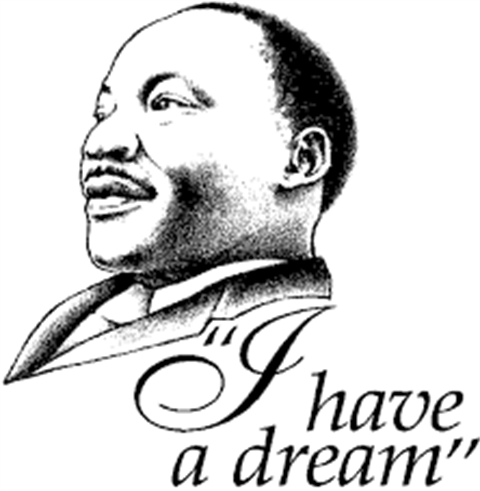 free clipart mlk jr birthday