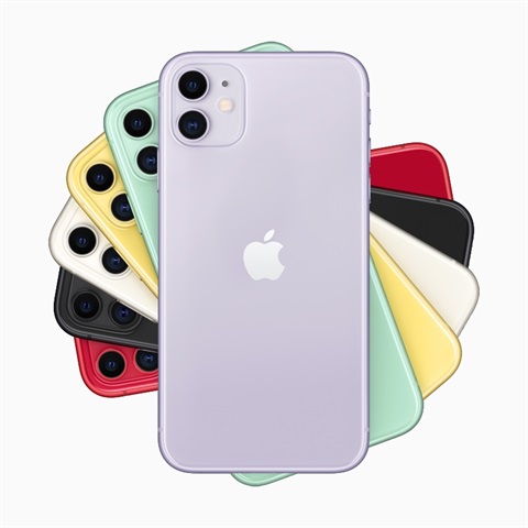 multicolored iPhones